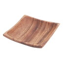 【アカシア食器 トレー】アカシアスクエアトレー M 95830【23882】木製トレー 木製トレイ アカシアトレー アカシアトレイ プレート お皿 小皿 平皿 ...