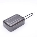 【メスティン アルミ製】アルミメスティン1000ml【LIVE IN NATURE/AFTM10N】クッカー 丈夫 軽量 折畳みハンドル付 アウトドア キャンプ バーベキュー 登山 ツーリング 飯盒 飯ごう 炊飯 調理器具 ソロキャンプ 鍋 フライパン 焼く 蒸す 煮る 野外調理 かの地から スケーター