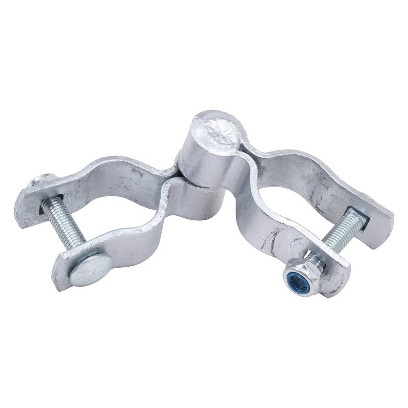 フェンス用回転ヒンジ 32 【メーカー直送品】 不二貿易 USフェンス アメリカンフェンスのヒンジ ドアラッチ ドア くっつける 金具 シルバー 折戸 交換 蝶番 1枚単位