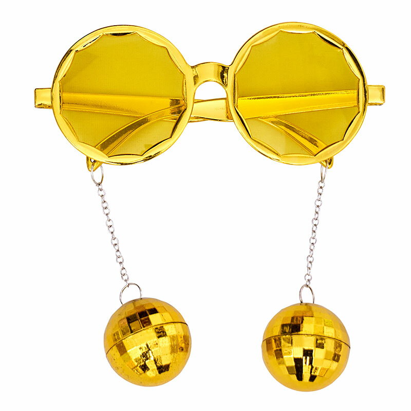ハロウィン コスプレ ハピバ サングラス ミラーボール ゴールド ■ おもしろい 面白い かわいい バースデー お祝いグッズ めがね 眼鏡 小物 コスチューム 衣装 仮装 コーデ パーティー 誕生日 誕生会 結婚式 二次会 忘年会 宴会 余興 出し物 学園祭 文化祭 演劇 イベント 2