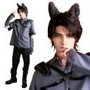 【レビュー特典】ハロウィン コスプレ メンズ アイアンウルフ ■ かっこいい クール おもしろい おおかみ オオカミ 狼耳 男性用 コスチューム 衣装 仮装 コーデ パーティー 結婚式 二次会 忘年会 宴会 余興 出し物 学園祭 お祭り 文化祭 演劇 歓迎会 送迎会 イベント