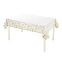 【Talking Tables】 テーブルカバー フェアリーバニー 花柄 ボタニカル イースター テーブルクロス 女の子パーティー バースデー 誕生日会 ホーム...