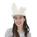ハロウィン コスプレ パステルバニーキャップ うさぎ ■ かわいい 可愛い ウサギ イースター 帽子 かぶりもの 被り物 女性 キッズ 小物 【クリーム/ピンク...