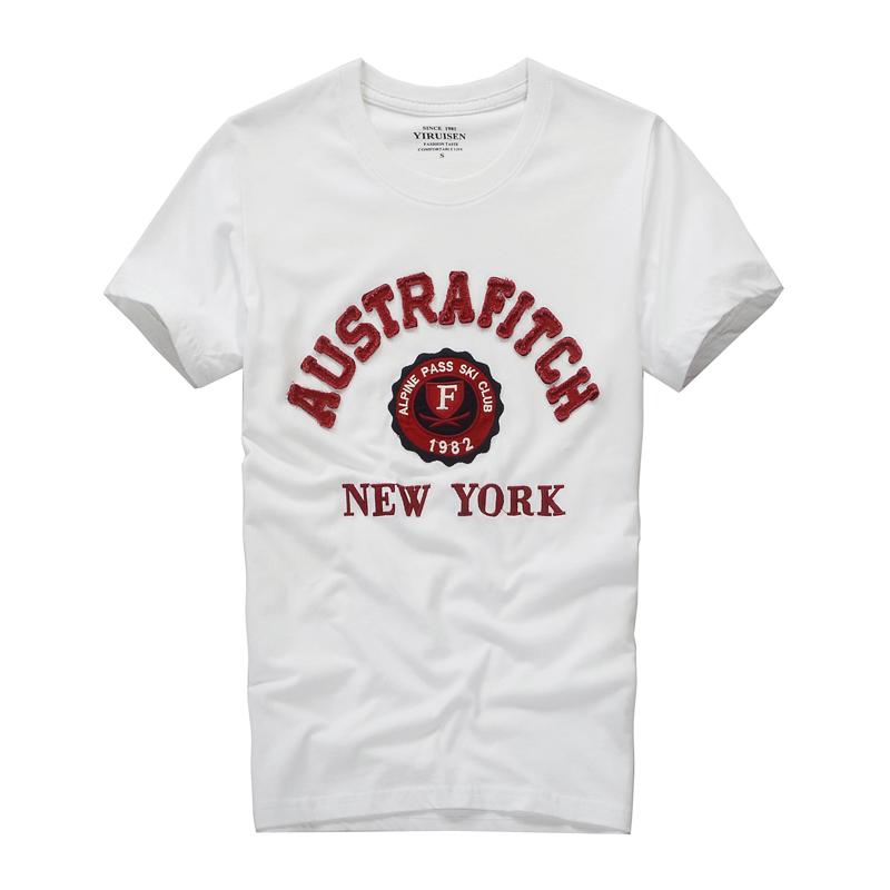 乐天商城 - tシャツ メンズ カットソー 半袖 メンズ 刺繍入り プリント ロゴ ワンポイント おしゃれ アメカジ 丸首 トップス スポーツ カジュアル