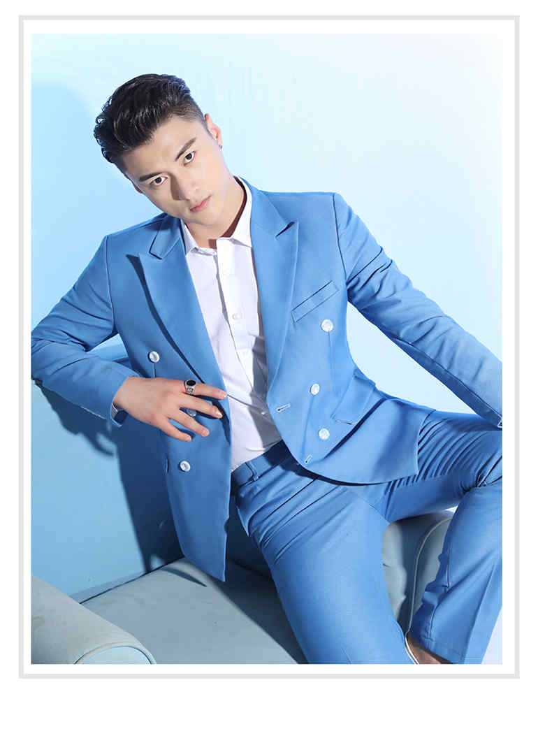 ダブルボタンスーツ タキシード メンズスーツ 2点セットスーツ 結婚式ドレス 二次会 成人式 卒業式 就職活 春夏秋冬 ビジネスフォーマルスーツ 上下セット 冠婚葬祭 二次会 披露宴 カッコイイ 成人式 卒業式 人気新作 キレイめ 韓国風 お洒落