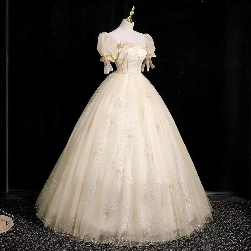 パーティードレス エレガント 結婚式 ワンピース ウエディングドレス 「XS~3XL」 Long dress 可愛い オフショルダー ロングドレス 司会者 演奏会ドレス 発表会 二次会 イブニングドレス 大きいサイズ 舞台衣装 着痩せ 前撮り カラードレス 編み上げ 人気新作