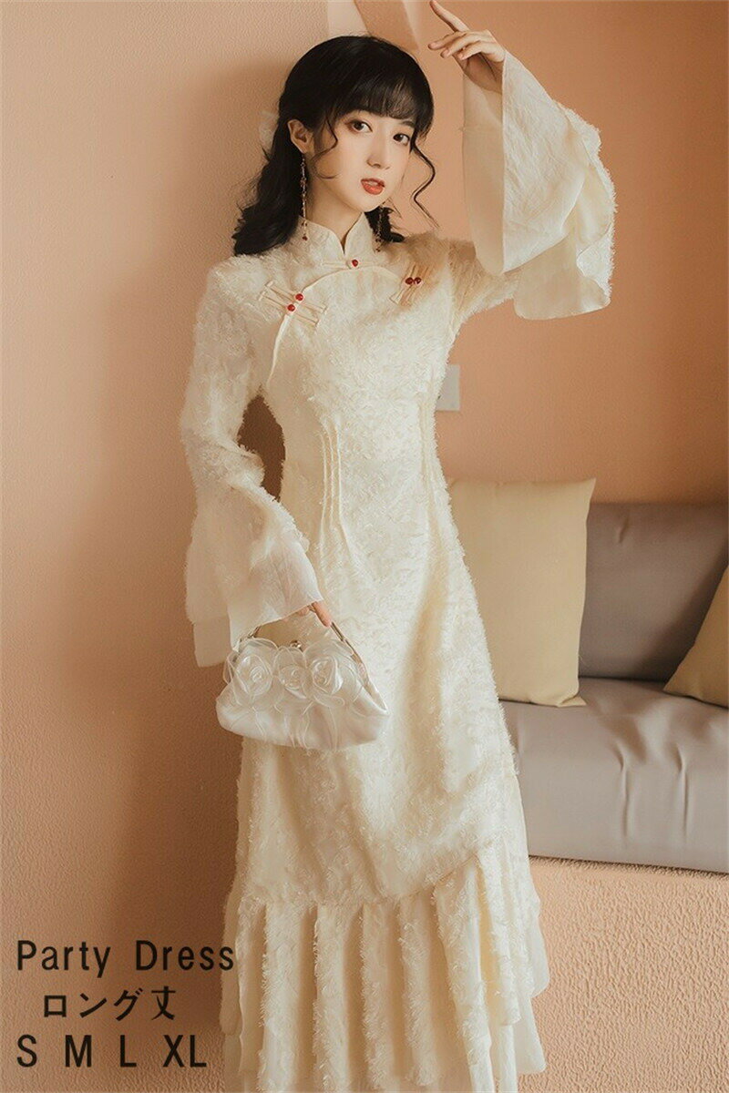 乐天商城 - ワンピース きれいめ 春秋冬物 長袖ワンピース 「S M L XL」 ロング丈ワンピース 「品質良い」レディース 体型カバー ハイネック カジュアル 20代30代40代50代 上品 大人 フォーマル 通勤 オフィス 大きいサイズ お呼ばれ 結婚式 二次会 女子会 着痩せ おしゃれ 人気新作