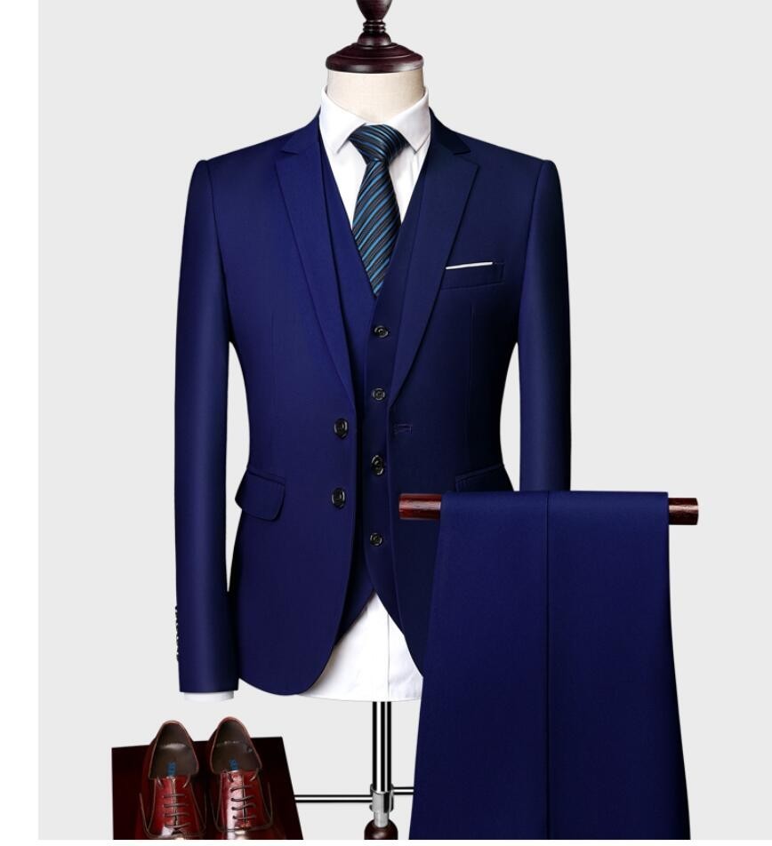 スーツ メンズ スリーピース ビジネススーツ カラードレス フォーマルスーツ タキシードスーツ 3点セットスーツ メンズスーツ 2つボタンスーツ 結婚式 二次会 成人式 卒業式 就職活 春秋冬 大きいサイズ 発表会 紳士服 ジャケット+ベスト+パンツ