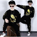 韓国子供服 セットアップ 男の子 ジャージ 長袖 秋服 子供服 上下セット ジャージ キッズ 男の子 パーカー ロングパンツ おしゃれ おすすめ