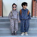 セットアップ キッズ 子供服 女の子 男の子 アウター ロングパンツ おしゃれ 可愛い ベビー服 春 秋 ジャージ 上下セット トップス 長袖 ボトムス 長ズボ...