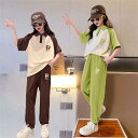 子供服 セットアップ キッズ 女の子 半袖 春夏 2点セット 上下セット Tシャツ 薄手 ハーフパンツ plolo おしゃれ カジュアル 涼しい 可愛い ジャー...