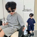 2点セット キッズ セットアップ 韓国子ども服 ベビー 服 子供服 セット Tシャツ スポーツウェア ジャージ スウェット 韓国 男の子 半袖 半ズボン 夏 か...