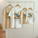 お揃い tシャツ ブランド 親子 tシャツ ペア 白 親子 ペアルック カーキ 親子ペアtシャツ 半袖 夏服 親子コーデ 赤ちゃん コーデ 夏 家族 大人 子供...