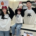 女の子 ペアルック 親子 親子お揃い服 赤ちゃん トレーナー 綿 親子 ペアルック プルオーバーパーカー 秋 冬 猫 可愛い 親子ペアルック トップス ゆったり...