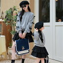 女の子 ペアルック 親子 親子お揃い服 赤ちゃん トレーナー 綿 親子 ペアルック プルオーバーパーカー 秋 冬 リボン 無地 親子ペアルック トップス ゆった...
