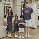 半袖 コーデ 夏 お揃い tシャツ 上下セット ワンピース 親子 ペアルック ペア 夏服 親子コーデ シンプル カジュアル 2点セット 赤ちゃん 親子ペアルック...
