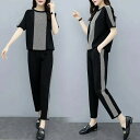セットアップ 可愛い 大きいサイズ ジョギング レディース ジャージ セットアップ ジャージ 上下セット 半袖 スウェット シンプル おしゃれ 上下 2点 カジ...