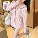 冷感 首 涼しい 大きいサイズ ラッシュガード レディース 長袖 uv パーカー 薄手 uvパーカー ポンチョ 帽子 指穴 付き 接触冷感 体型カバー uvカッ...