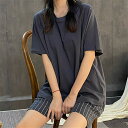 セットアップ レディース スウェット ネイビー かわいい ルームウェア 可愛い パジャマ レディース 夏 半袖 綿100% 上下 セット 大人 春秋 おしゃれ ...