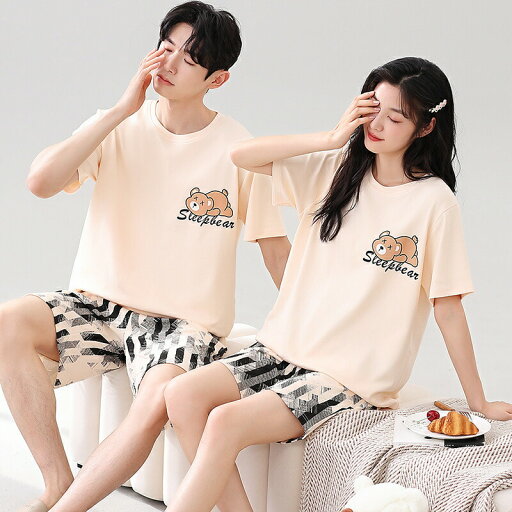 おしゃれ カップル ペア 部屋着 半袖 夏 男女2着 ペア パジャマ セット 春夏 レディース メンズ ルームウェア パジャマ 綿100% ペアパジャマ ギフト 結婚祝い プレゼント スウェット 上下セット パジャマ カップル お揃い プレゼント ペアルック クマ 可愛い シンプル おしゃれ カップル ペア 部屋着 半袖 夏 男女2着 ペア パジャマ セット 春夏 レディース メンズ ルームウェア パジャマ 綿100% ペアパジャマ ギフト 結婚祝い プレゼント スウェット 上下セット パジャマ カップル お揃い プレゼント ペアルック クマ 可愛い シンプル