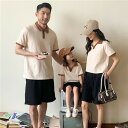 夏 家族 お揃い 3人 tシャツ 無地 カジュアル 親子 ペアルック シンプル 赤ちゃん 親子ペアルック ペア 夏服 親子コーデ ペアtシャツ 半袖 コーデ t...