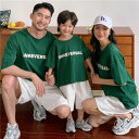 家族 お揃い tシャツ 親子 tシャツ カジュアル シンプル 親子 ペアルック ペア 親子ペアルック ペアtシャツ 夏服 親子コーデ 赤ちゃん 半袖 コーデ 夏...
