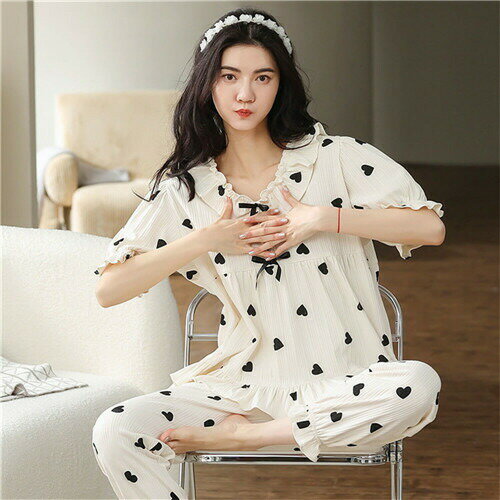 夏 レディース ギフト おしゃれ 夏 パジャマ 上下セット レディース ルームウェア パジャマ 可愛い パジャマ 上下セット パジャマ 綿 プレゼント 可愛い ...