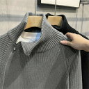 大人 ニット セーター 暖かい メンズ タートルネック ニット ニット セーター ハイネック 洗える トップス メンズ セーター 秋冬 おしゃれ 冬服 ふわふわ...