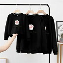 親子 ペアルック 女の子 親子お揃い服 赤ちゃん トレーナー 親子 親子 ペアルック ペアルック 秋 冬 綿 親子ペアルック パーカー トップス ゆったり ママ...