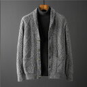 肩掛け 長袖 おしゃれ 秋服 ニットカーディガン 秋 春夏 メンズ カーディガン ショート トップス メンズ カーディガン サマー 薄手 セーター ファッション...