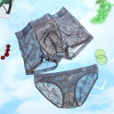 カップル ペア下着 おもしろ 下着 カップル 男女2着セット セクシー ペア 下着 ペア ヒップ ハンガー sexy パンツ ブランド レディース ショーツ ペ...