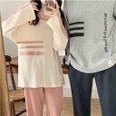 ペア パジャマ ギフト カップル カップル ペア 長袖 ペア パジャマ ルームウェア プレゼント ペアパジャマ ペアパジャマ 春夏 結婚祝い 大きいサイズ お祝...