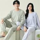 もこもこ メンズ ペアパジャマ カップル モコモコ 男女2着 セット ペアパジャマ 冬 長袖 ペア ルームウェア ファッション シンプル 韓国風 ペア パジャマ...