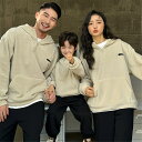 ペアルック 親子 ブランド 大きいサイズ 赤ちゃん パーカー 裏起毛有り 親子 ペアルック ゆったり 冬 トップス 韓国風 親子ペアルック 秋 ゆったり ママ ...