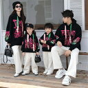 トップス ゆったり ママ 親子お揃い服 赤ちゃん パーカー 裏起毛有り 親子 ペアルック ファッション 綿 親子ペアルック カジュアル 親子 ペアルック パーカ...