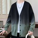長袖 おしゃれ カーデ ゆったり ニットカーディガン 秋 春夏 メンズ カーディガン ショート トップス メンズ カーディガン サマー 薄手 ファッション ショート丈 肩掛け 男性用 トップス 春 秋服 前開き プレゼント 父の日 ギフト ファッション ゆったり Vネック