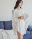 超可愛い★レディース 姫系 ネグリジェ 寝巻き ルームワンピース ナイトウエア パジャマ ロング丈ワンピース 部屋着 大人 女性 レース 春夏秋 白/ピンク ラ...