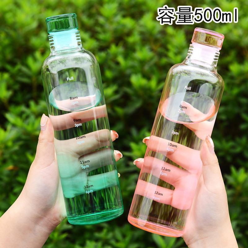 水筒 目盛り付き 500ML 