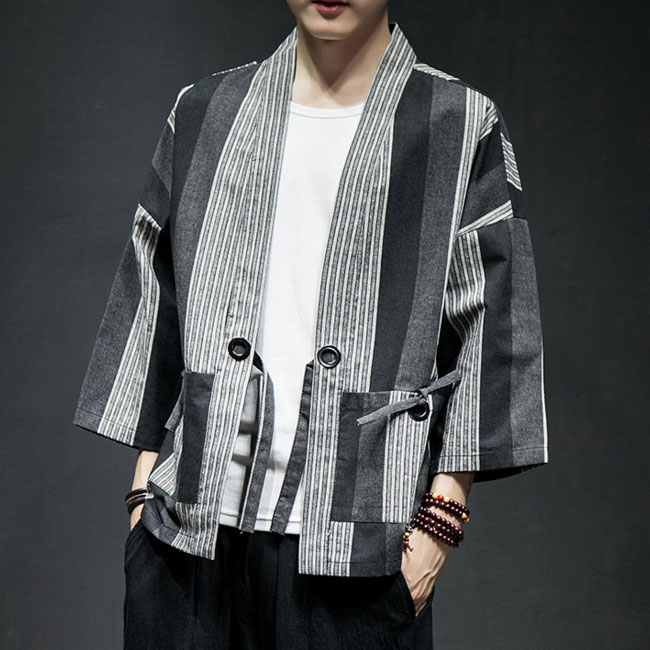 綿麻シャツ リネンシャツ メンズ 快適 浴衣 メンズファッション 7分袖 7分 リネン 綿麻 着心地