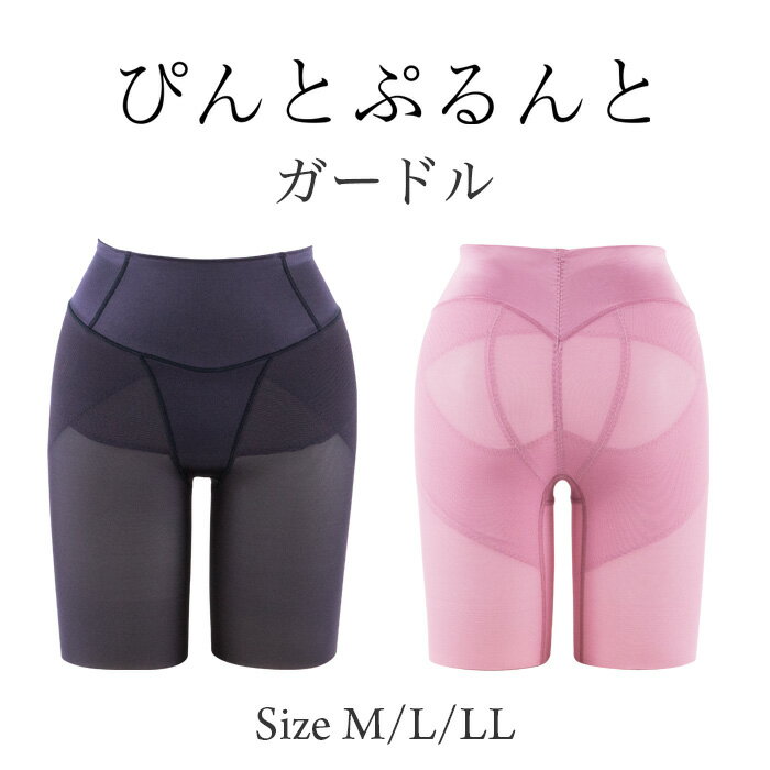 【送料無料】 ぴんとぷるんと ガードル 日本製 姿勢 補正下着 ぽっこり 骨盤 仙骨 ヒップアップ 補整下着 下腹 包み込む 丸み ヒップ お尻 補正 くいこみ...