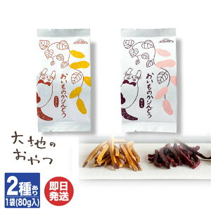 大地のおやつ おいものかりんとう (80g入) 2種あり ※ 卵・乳化剤不使用【無添加 芋けんぴ 和菓子 プチギフト 御中元 お中元 御歳暮 お歳暮 内祝 ギフト プレゼント 挨拶 お礼 誕生日 母の日 父の日 敬老の日】