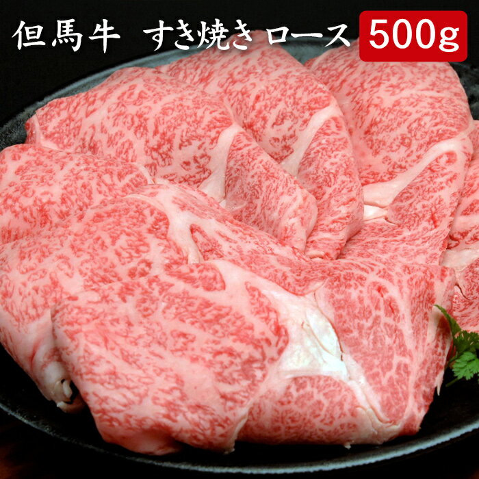 但馬牛 すき焼きロース 500g[送料無料][内祝い・出産内祝い・結婚内祝い・快気祝い お返し ギフトにも！][美食サークル]