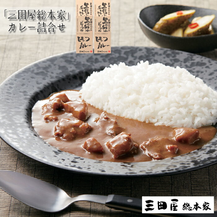 三田屋総本家　カレー詰合せ(ギフト)［送料無料］[内祝い・出産内祝い・結婚内祝い・快気祝い お返し ギフトにも！][美食サークル]