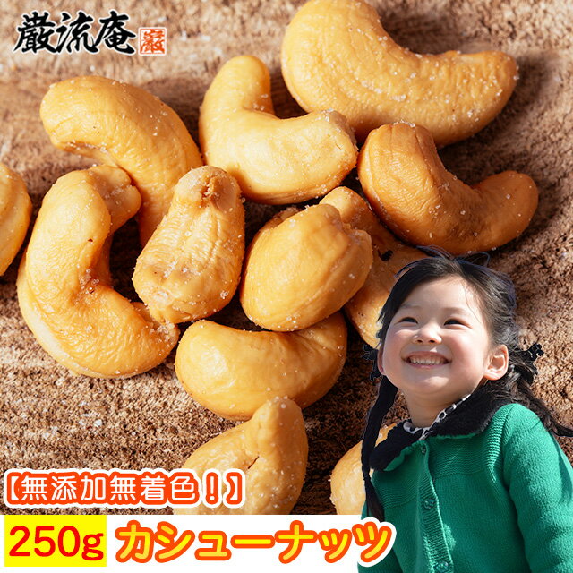 カシューナッツ 250g 1kgではなく250gです 送料無料 塩味 有塩 大粒 かしゅーなっつ 巌流庵のカシュナッツ250g otumaminuts