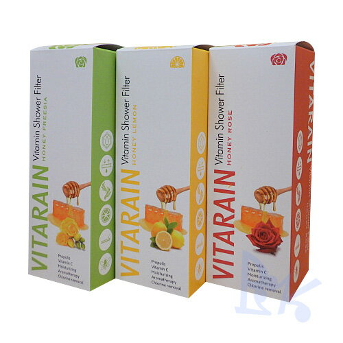 ビタレイン VITARAIN ビタミンシャワーフィルター 全5種 (レモン・ローズ・ラベンダー・フリージア・無香料)