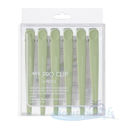 商品名 アイビル プロクリップ 6本入り 商品説明 AIVIL PRO CLIP カチッと止まる！しっかり止まる！ 外れない ズレない ヘアクリップ ・強いグリップ力のソフトラバー素材 ・ウェットでもドライでもしっかりホールド ・挟んでもク...
