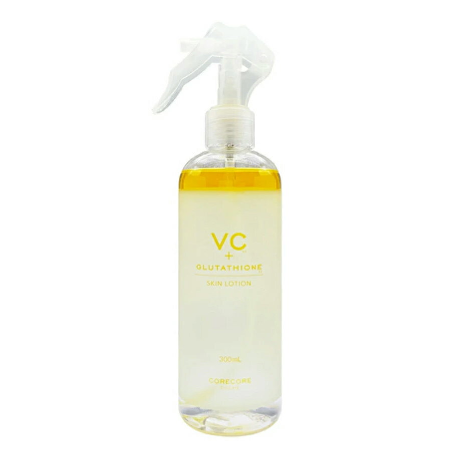 VC+白玉グルタチオン スキンローション 300ml オイルとモイスチャーの2層美容液 化粧水 毛穴ケア スキンオイル