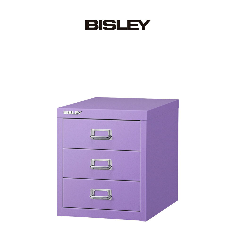 日本正規代理店 BISLEY 12/3 ビスレー A4サイズ 引き出し 3段 キャビネット リモートワークデスク オフィスデスク デスクワーク オフィス収納 学習机