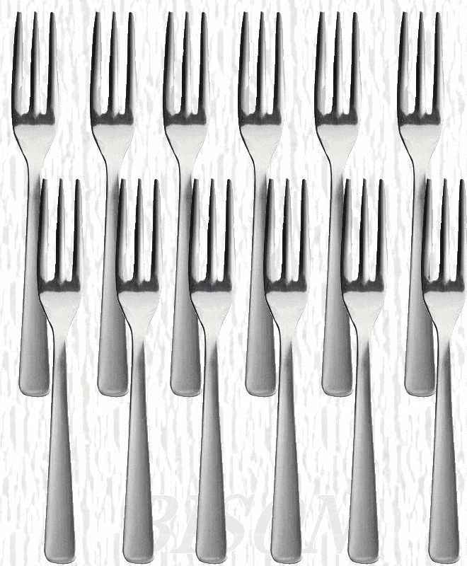 Rakuten - 18-0ステンレス ライラック ヒメフォーク12本組 送料無料 家庭用 業務用 日本製