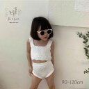ニットビキニセット Bisque びすく 韓国子供服 ビスク キッズ服 キッズ 子供 女の子 水着 セパレート ビキニ ビキニセット ニット 撥水 伸縮性 シン...